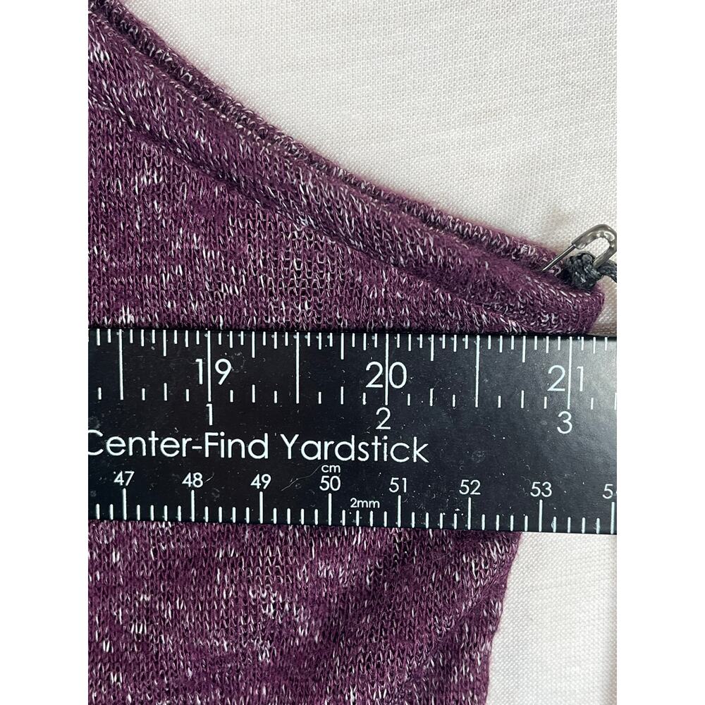 Rock & Republic Plum Perfect Shark Bite Hem Tank Top - XL NWT - Picture 8 of 10
